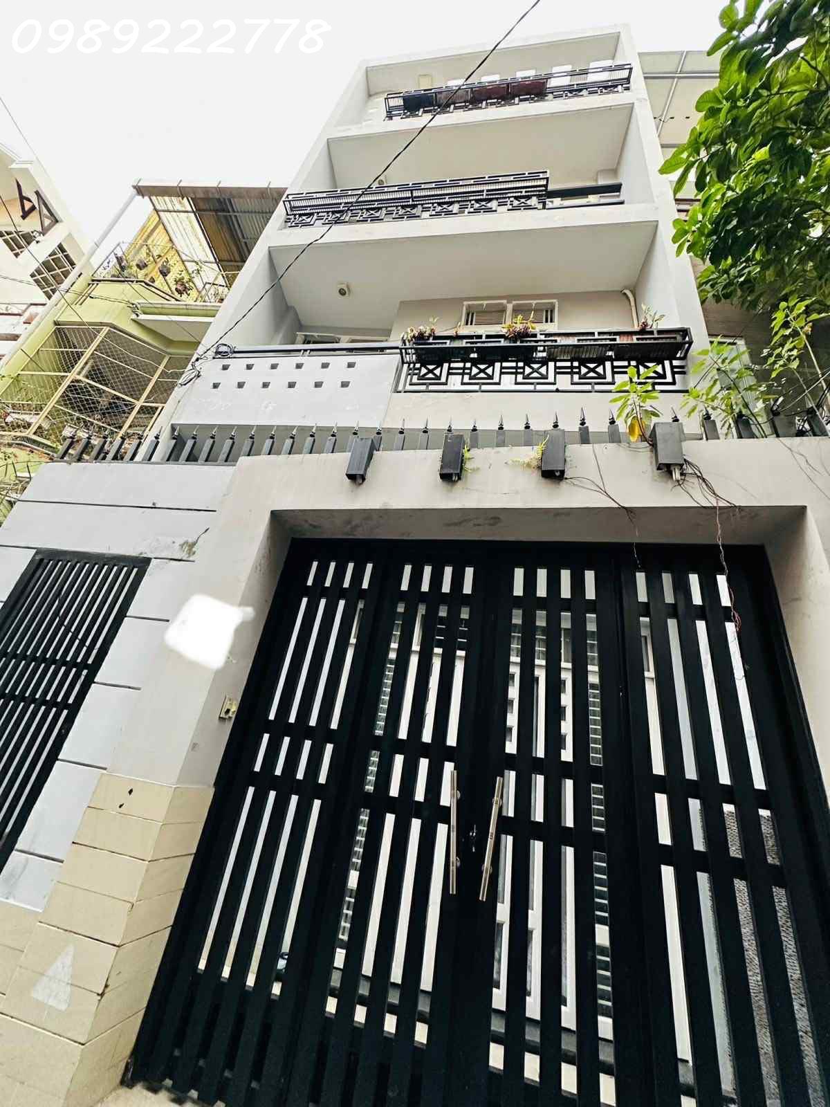 BÁN NHÀ LÊ VĂN SỸ- P13- ÔTÔ LÝ THUYẾT GIÁP QUẬN 3- HƠN 80M2- NGANG KHỦNG 5.5M -  MỚI ĐẸP 4 TẦNG 5 PHÒNG- MT 173