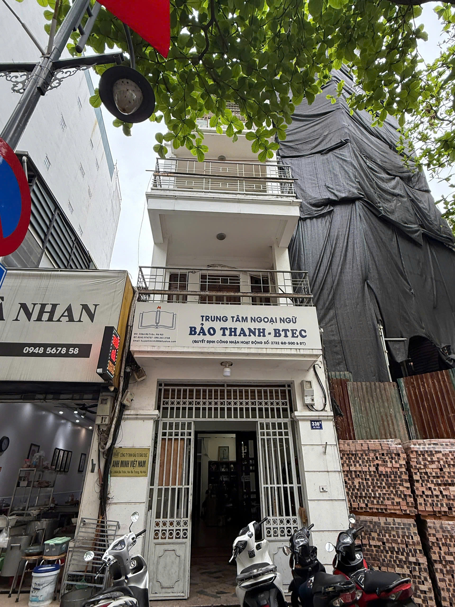 Chính chủ cho thuê nguyên căn Nhà mặt phố Bà Triêu.