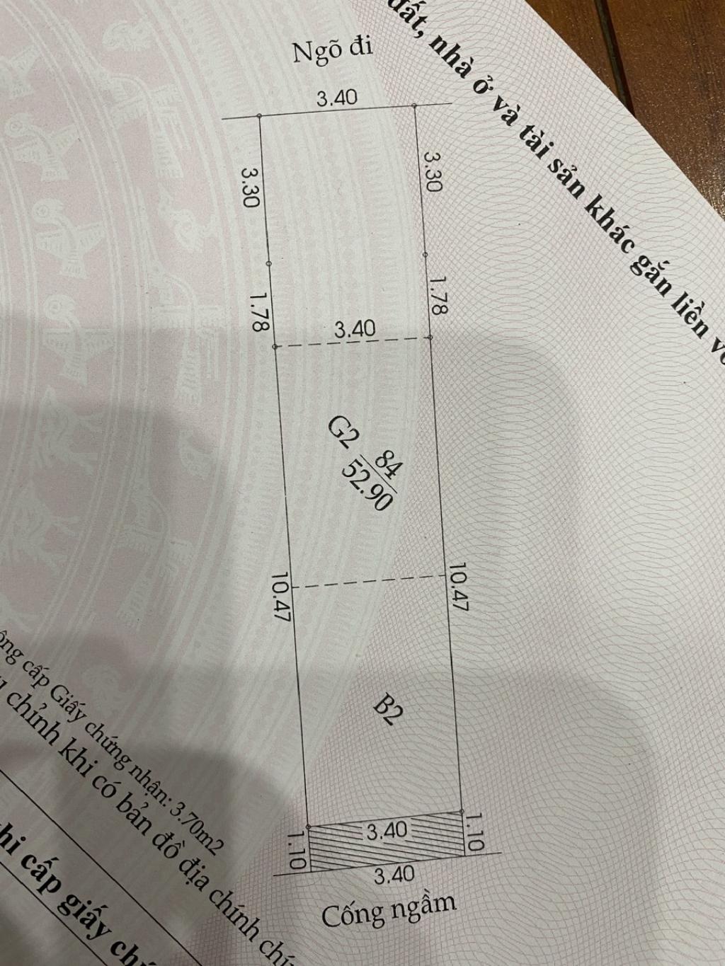 53m Yên Lãng, sát phố, đắc địa, nở hậu, phong thủy sinh tài, xe tải nhỏ đỗ cửa