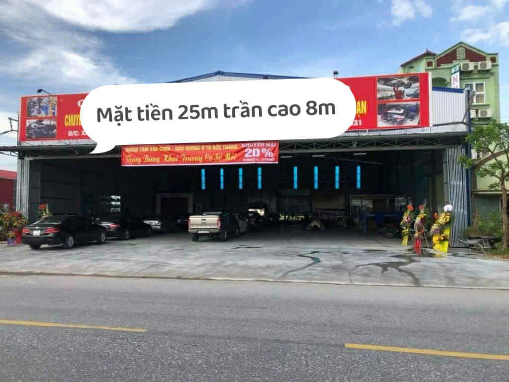CHO THUÊ MẶT BẰNG HOẶC GARA Ô TÔ ĐẦY ĐỦ TRANG THIẾT BỊ VÀO LÀ LÀM ĐƯỢC NGAY- QL39, KIM ĐỘNG, HƯNG YÊN