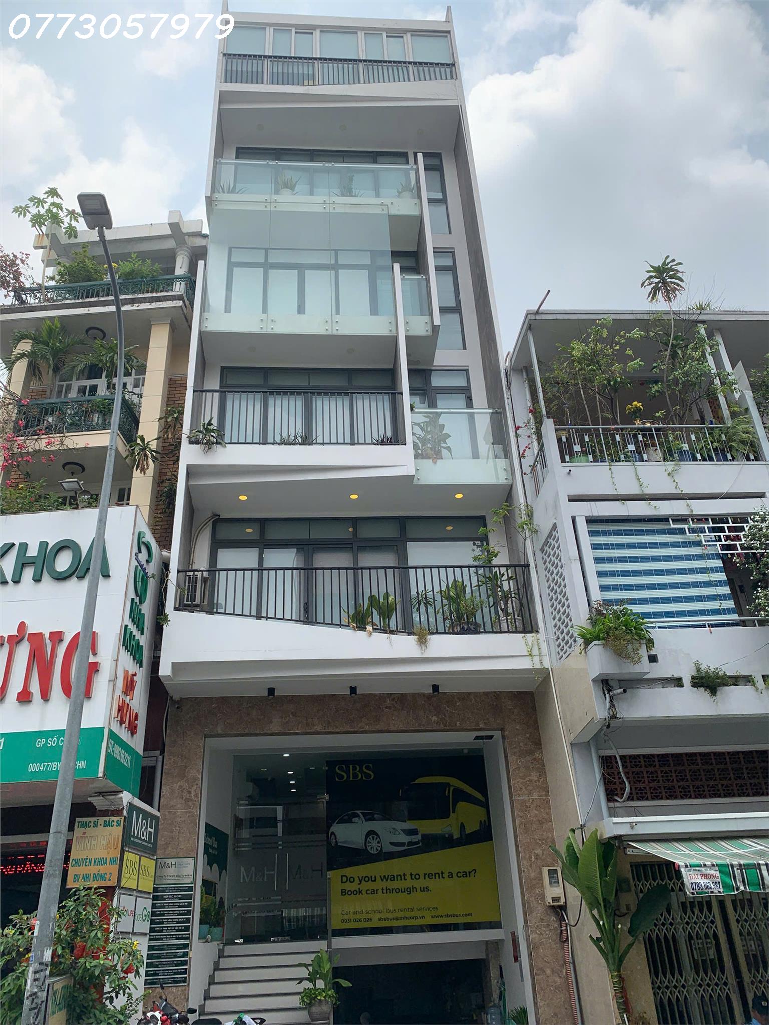 TÒA NHÀ TRẦN KHẮC CHÂN, Q.1 HẦM 6 TẦNG THANG MÁY, HĐT 90TR CHỈ 43TỶ TL