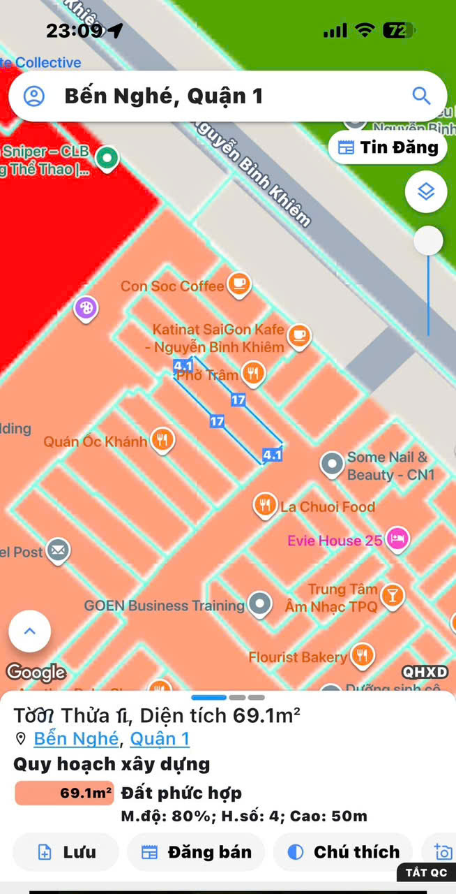 QUẬN 1: BÁN NHÀ 5 TẦNG CĂN GÓC 2 MẶT TIỀN HXH 8M NGUYỄN BỈNH KHIÊM, P.SÀI GÒN- NGAY GÓC LÊ DUẨN SIÊU VIP HIẾM ĐẸP- GIÁ TỐT CHÀO CHỈ 22,9T- DT 4M*17M VUÔNG VỨC ĐẸP
