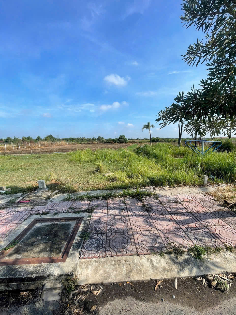Bán gấp lô đất thổ 5x17, ODT sau lưng chợ, ngay TT. Đức Hòa