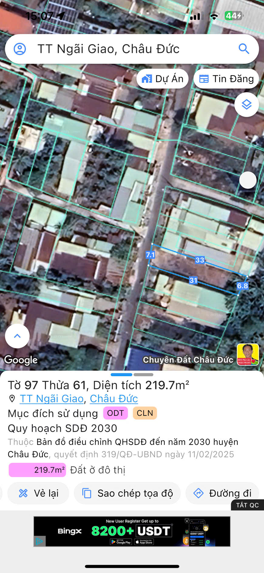 ????️ [ĐẤT ĐẸP 220M² GẦN CAO TỐC LONG THÀNH – SÁT KCN – MẶT TIỀN ĐƯỜNG – CHỈ 2 TỶ - CƠ HỘI ĐẦU TƯ HOT]