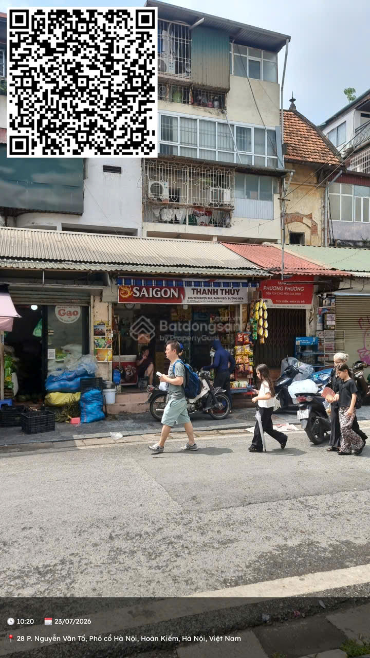 CHO THUÊ MẶT BẰNG TẦNG 1 – TRUNG TÂM PHỐ CỔ HOÀN KIẾM, HÀ NỘI