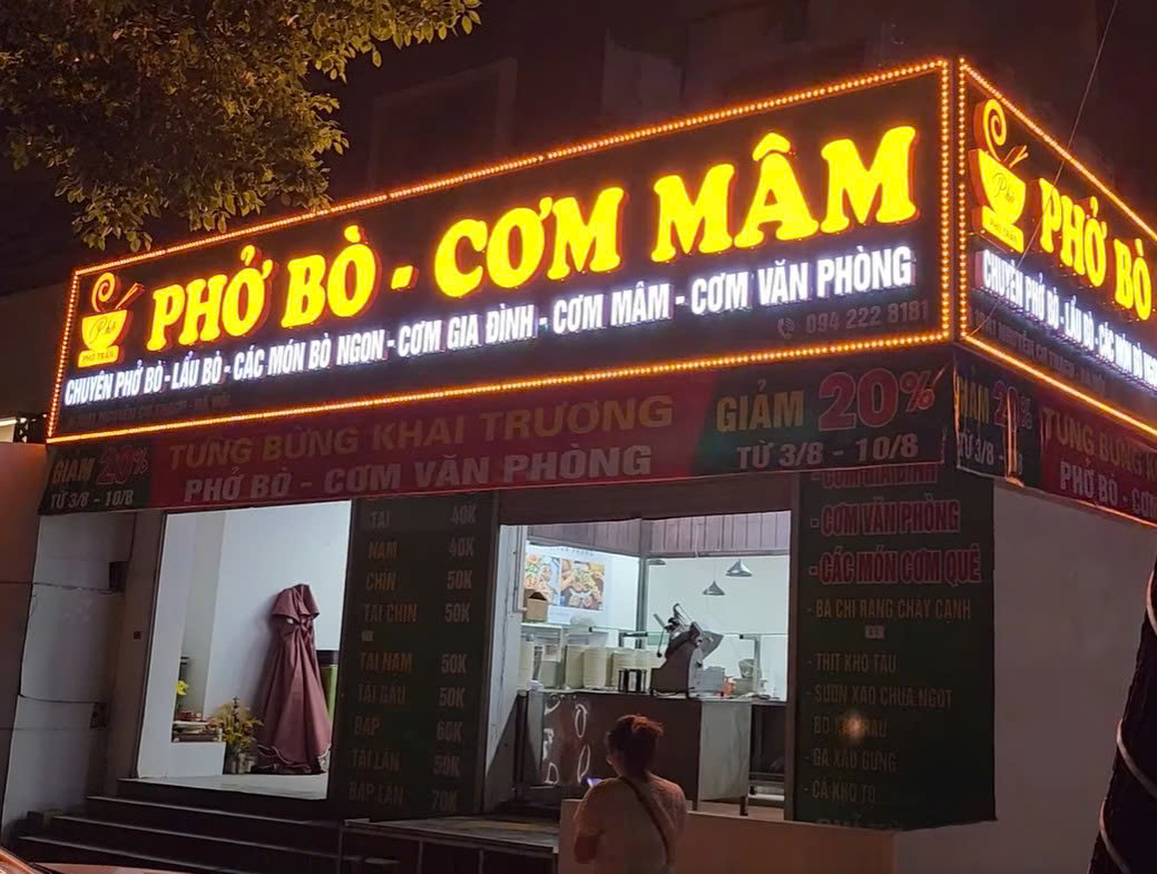 SANG NHƯỢNG MBKD QUÁN ĂN TẠI CHÂN ĐẾ CHUNG CƯ- FULL ĐỒ TẠI NAM TỪ LIÊM, HÀ NỘI