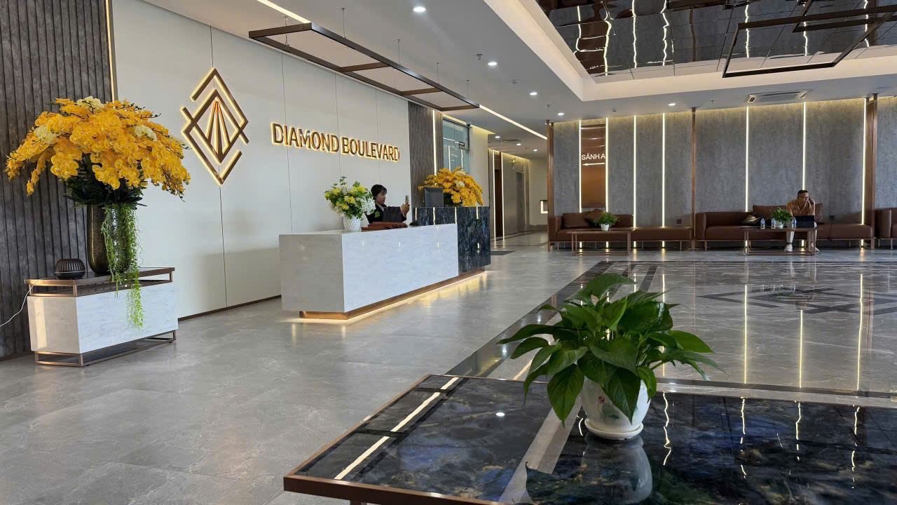 CHO THUÊ CĂN HỘ DIAMOND BOULEVARD ĐỐI DIỆN KCN VIỆT HƯƠNG – 2PN, 2WC