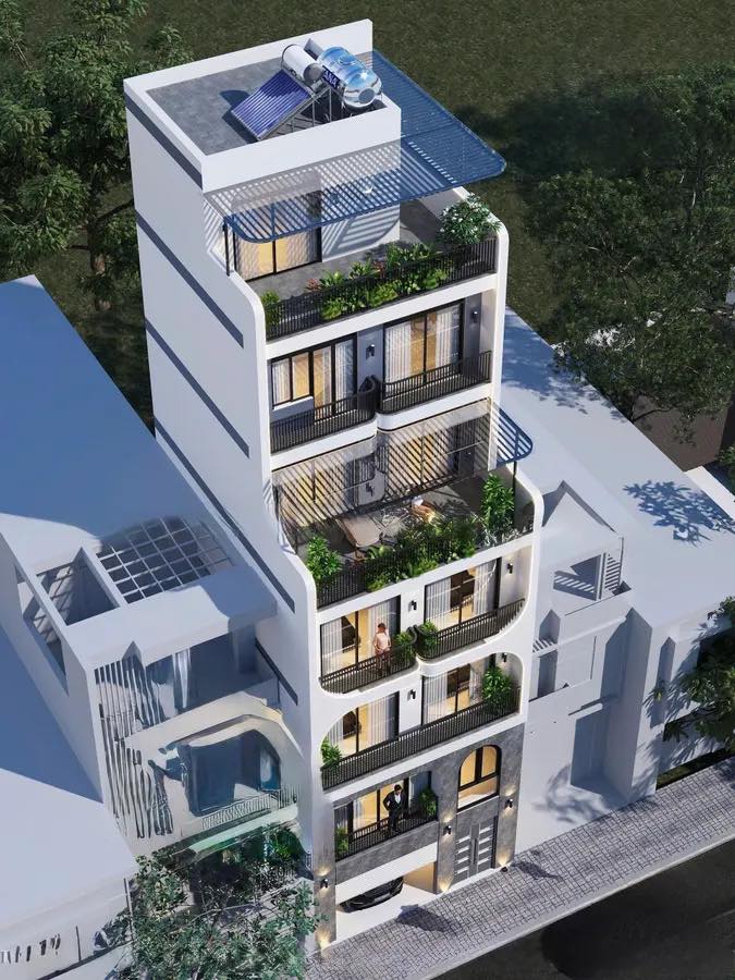 NHÀ PHỐ THẠCH BÀN 60M2 7T GARA 2 Ô TÔ, MẶT TIỀN 6M - CHỈ 1X TỶ - 3 BƯỚC RA PHỐ