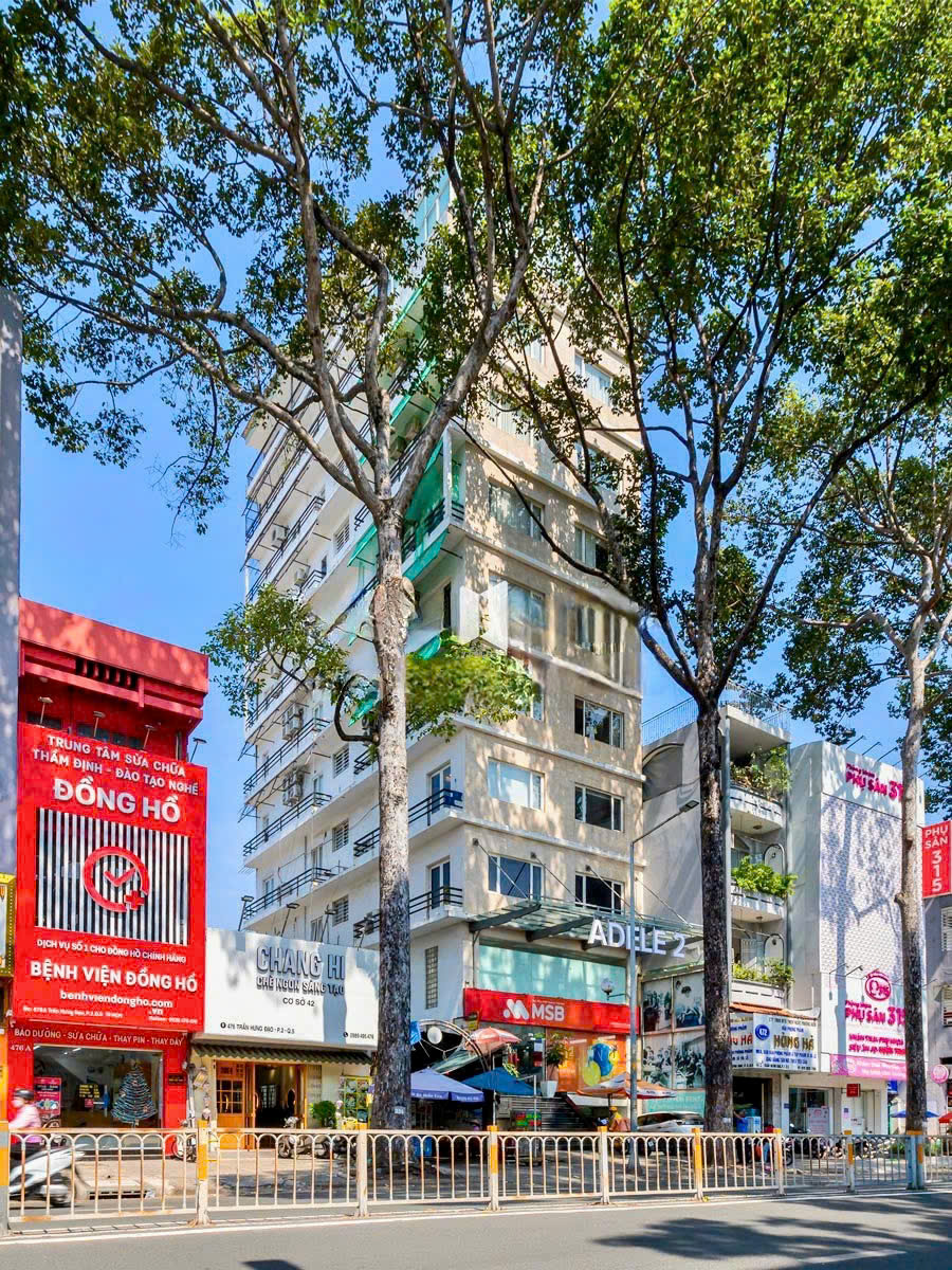 BÁN TÒA NHÀ GÓC 2 MẶT TIỀN 472-474 TRẦN HƯNG ĐẠO, QUẬN 5 - Hầm 11 Tầng - 250 Tỷ