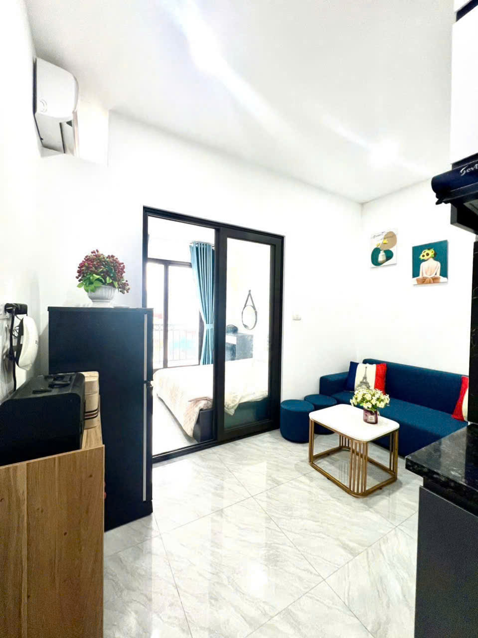 Cho thuê căn hộ CCMN khép kín 2pn+pk  tại ngõ 2 Tây Sơn, Đống Đa