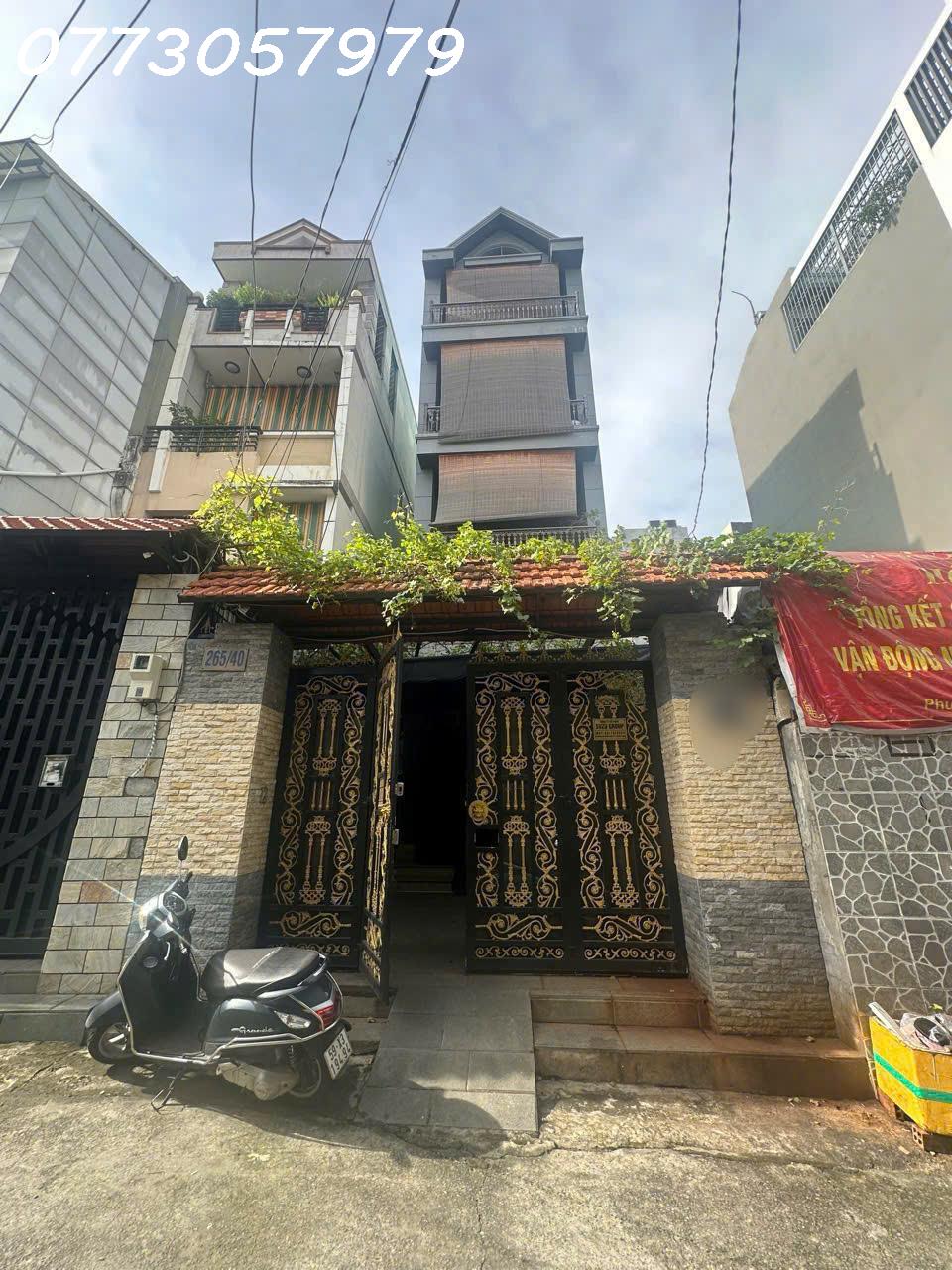 NHÀ NƠ TRANG LONG, P.13, Q.BÌNH THẠNH 5x25M, 6 TẦNG HĐ THUÊ 40TR GIÁ 15TỶ