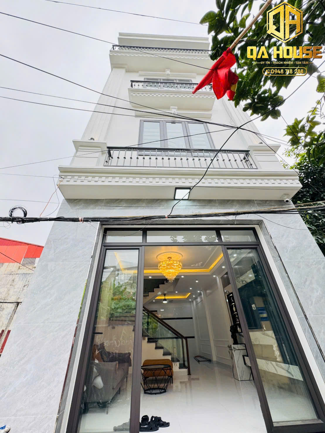 Siêu phẩm nhà 4 tầng xây mới độc lập tại phố Phương Lưu - Hải An