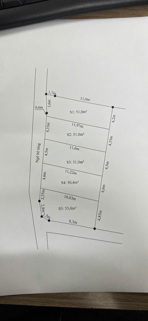 BÁN DÃY 5 LÔ ĐẤT LÕI TRUNG TÂM Đồ Sơn - HẢI PHÒNG – NGÕ THÔNG Chợ Cầu Vồng  KHU KINH DOANH SẦM UẤT