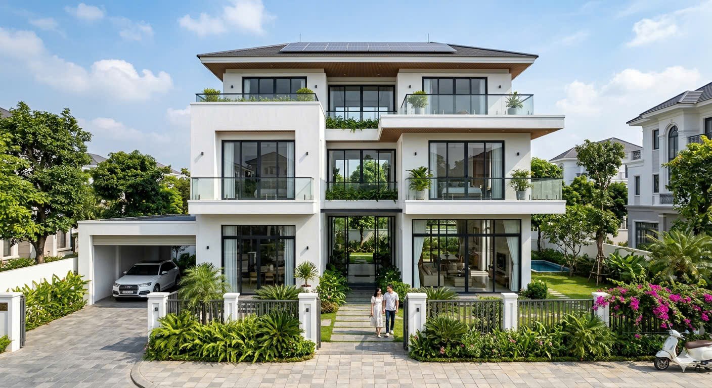 SIÊU PHẨM BIỆT THỰ 