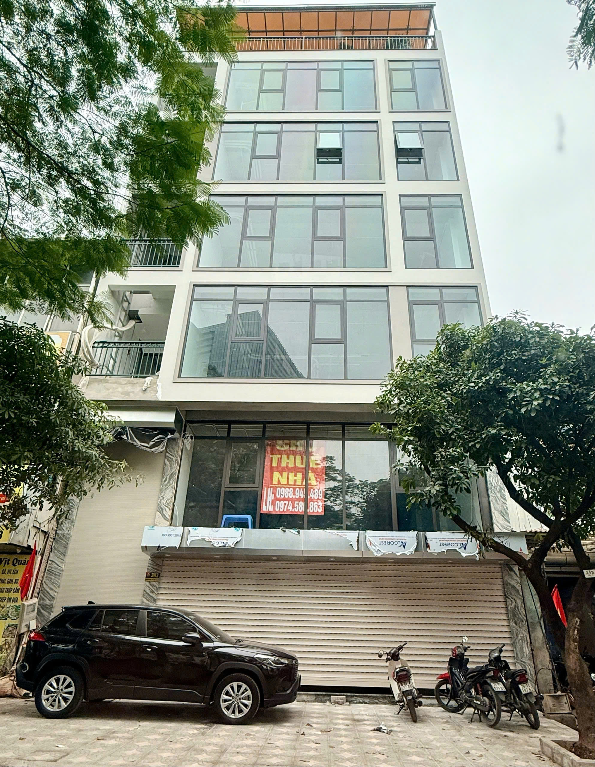 CHO THUÊ NHÀ 5 TẦNG – 393 NGUYỄN KHANG, CẦU GIẤY , HÀ NỘI - THÔNG SÀN – GIÁ 135 TRIỆU/THÁNG