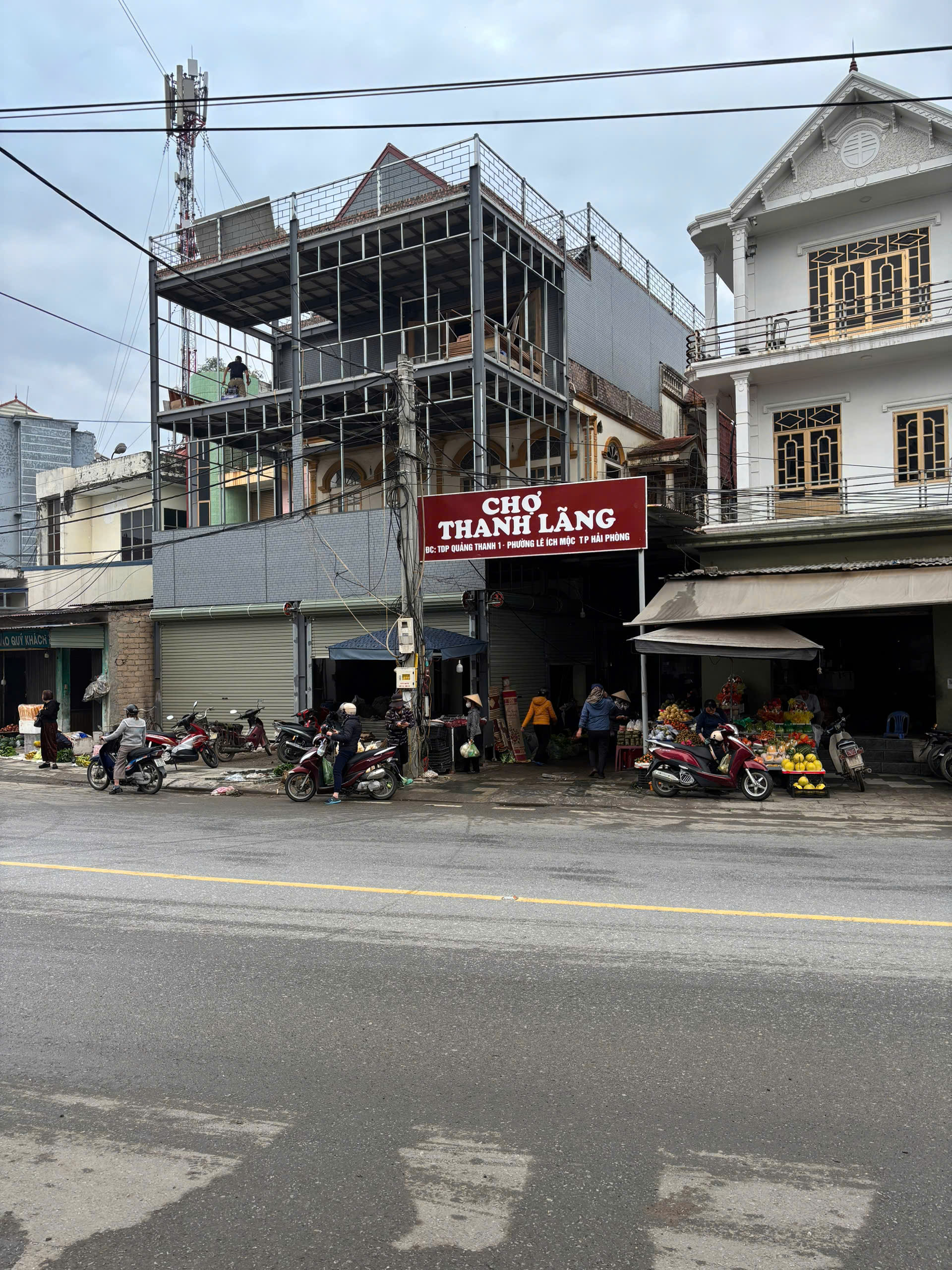 CHÍNH CHỦ CHO THUÊ NHÀ 300m² MẶT TIỀN KINH DOANH TẠI THỦY NGUYÊN, HẢI PHÒNG