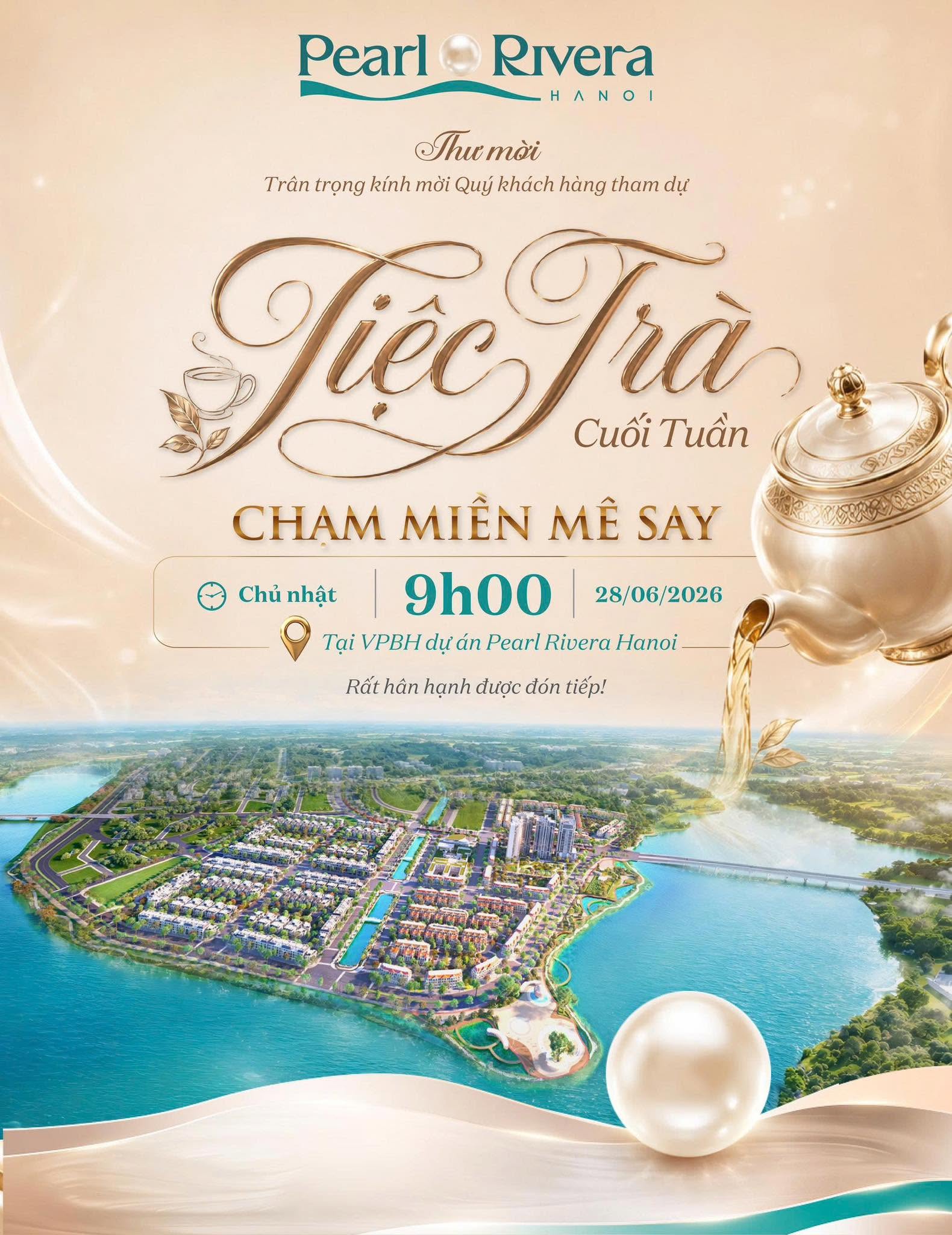 TIỆC TRÀ CUỐI TUẦN - PEARL RIVERA