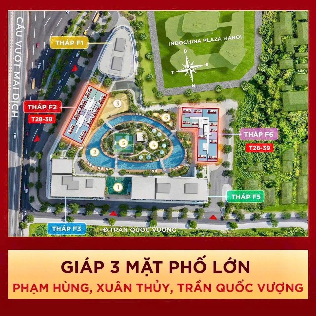 Siêu Phẩm Sun Cầu Giấy-  Feliza Suites  – Vị Trí Vàng Giao Thoa 3 Mặt Phố Lớn