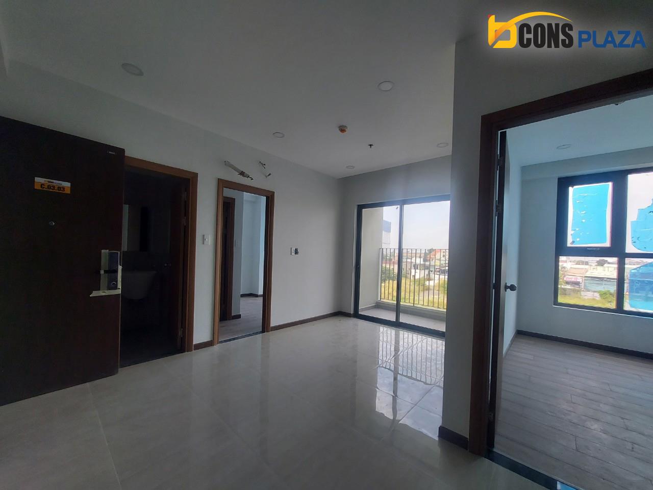 CHO THUÊ CĂN HỘ BCONS PLAZA, DĨ AN - 52M², 2PN, 7.5 TRIỆU/THÁNG - SỔ ĐỎ full