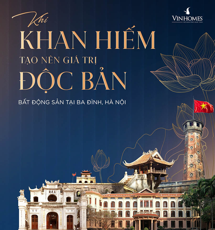 Cơ hội đầ- tư sinh lời bền vững - Vinhomes Giảng Võ. Sản phẩm hiếm và số lượng có hạn (27/8)