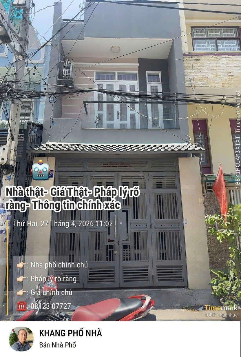 NGỘP BANK BÁN GẤP NHÀ 2 MẶT TIỀN  4x 18 –HXH 10m, TPHCM