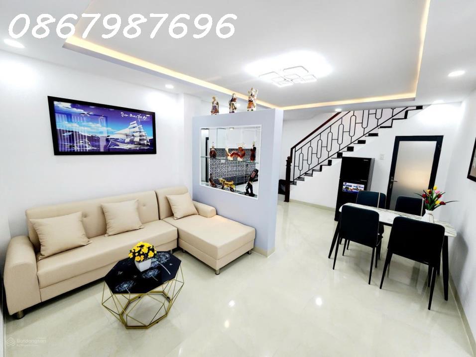 Bán nhà 2 tầng 2 mặt tiền hẻm Hương Điền – Phước Hải, Nha Trang – gần đường Đồng Nai, full nội thất mới!