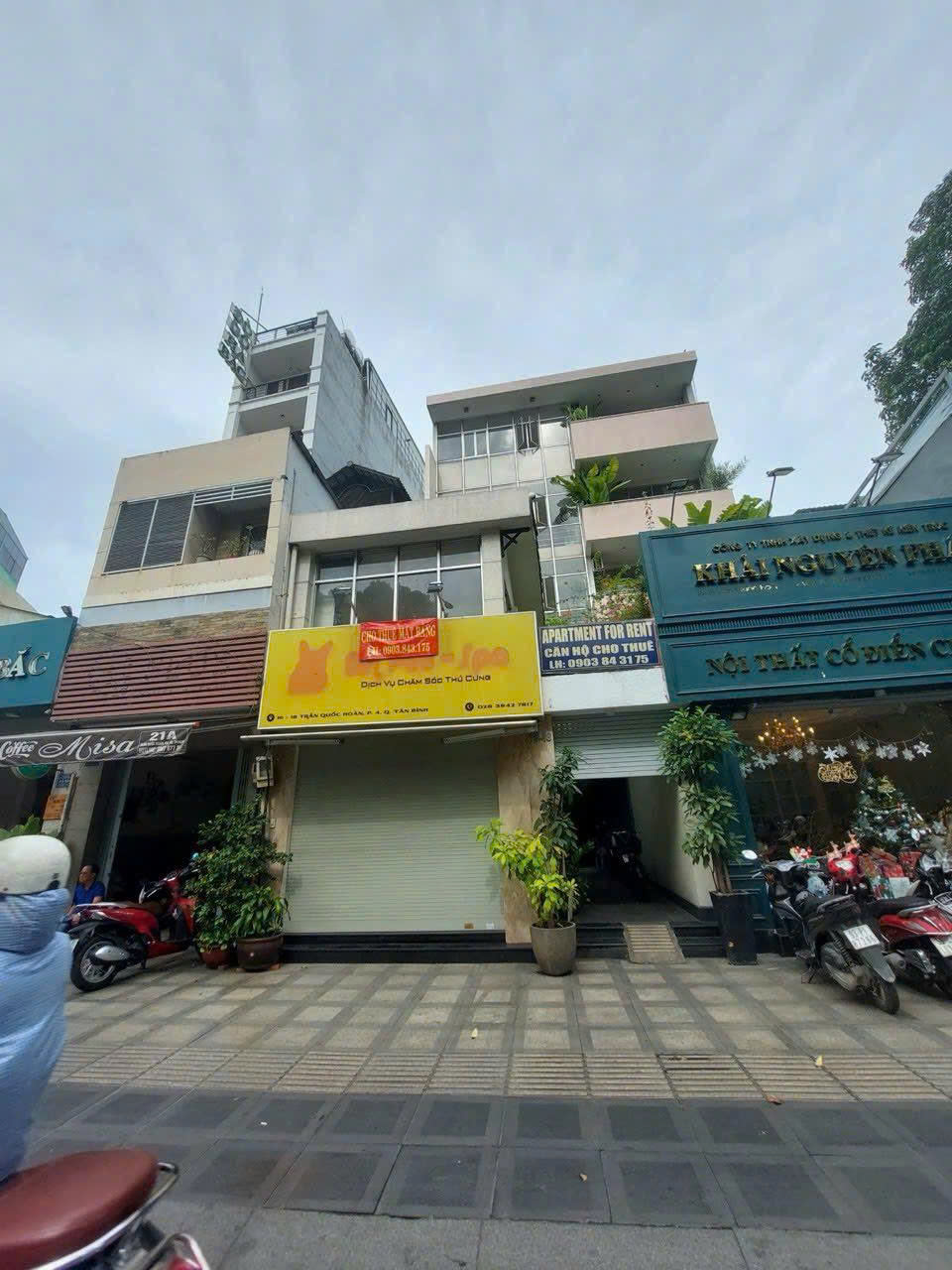 TÒA NHÀ MẶT TIỀN TRẦN QUỐC HOÀN P.4 TÂN BÌNH 12X25M, HĐT 60TR CHỈ 60 TỶ TL