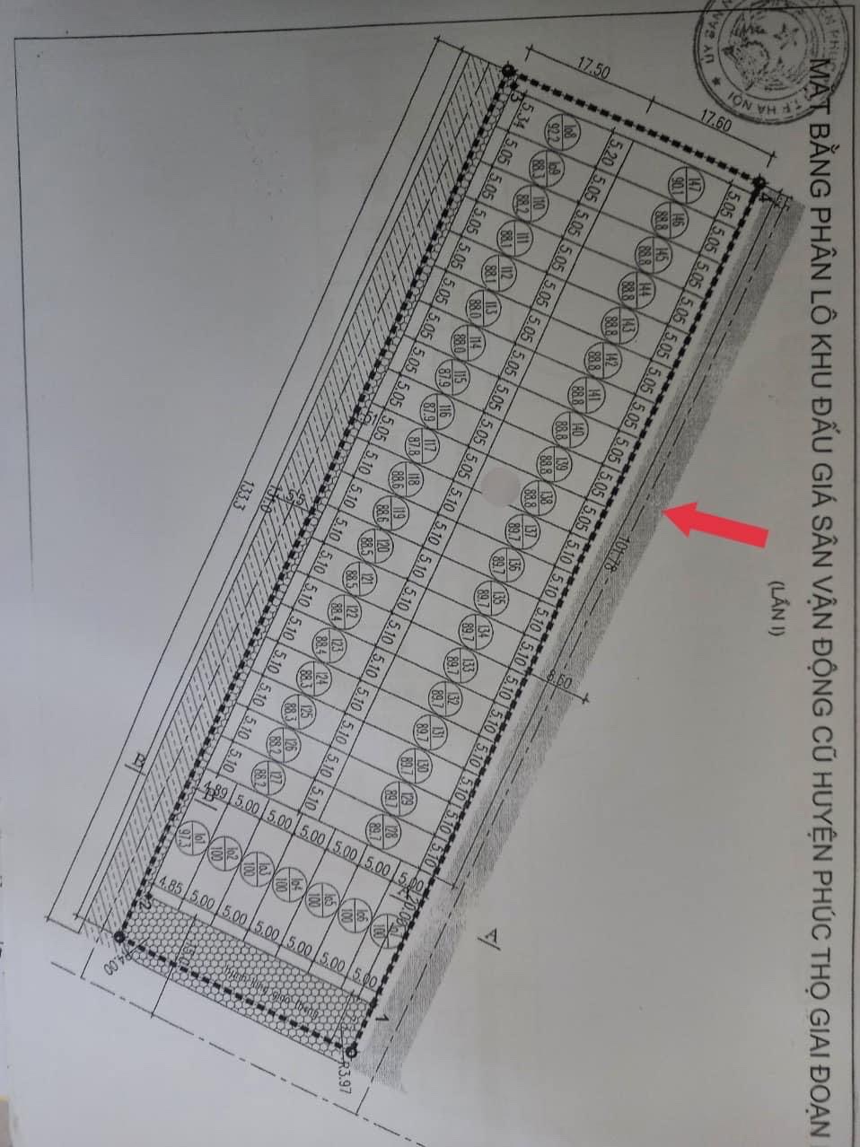 Bán đất tại Đường 32, Thị trấn Phúc Thọ, Phúc Thọ, Hà Nội, 50 triệu / m2, 89 m2
