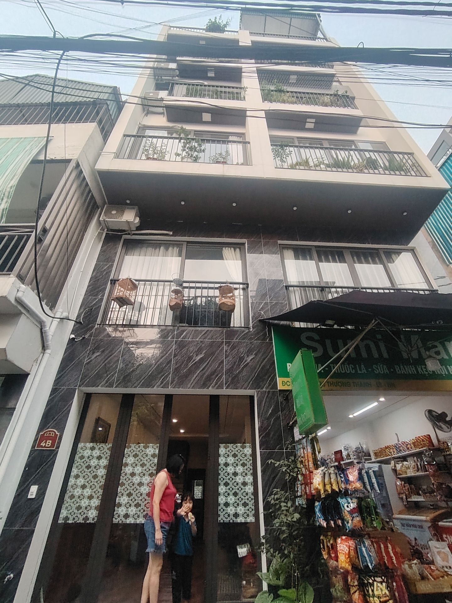 Mặt ngõ 96 Thượng Thanh 9.9 tỷ 35m 6 tầng thang máy,kinh doanh Long Biên